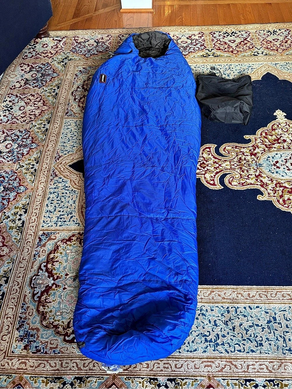 Marmot Trestles Series Mummy Sleeping Bag Blue & Black